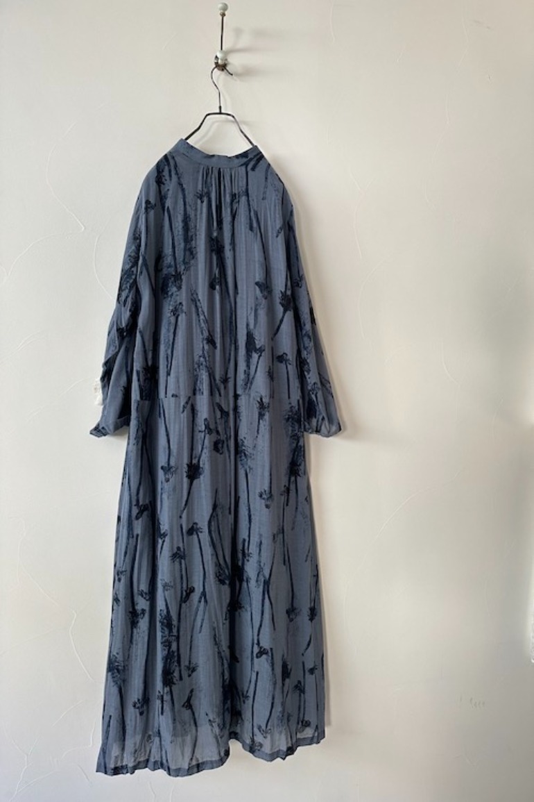 Dress (ivory, blue)