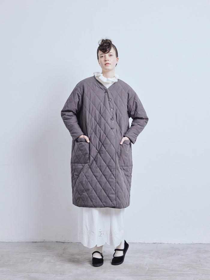 Aino coat (charcoal)