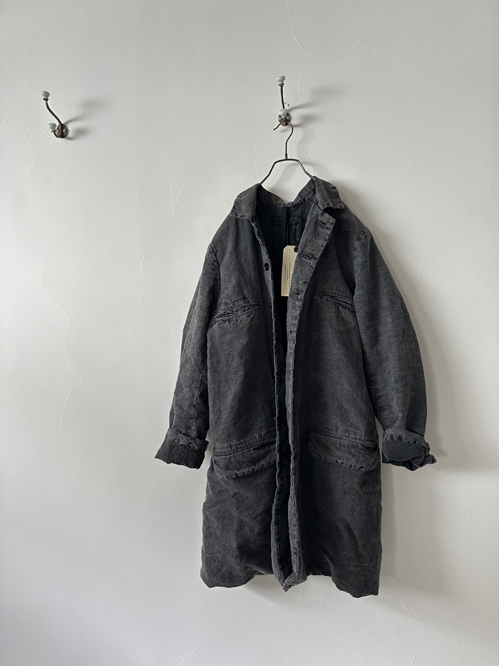 Maquignon work coat (sumi, black)