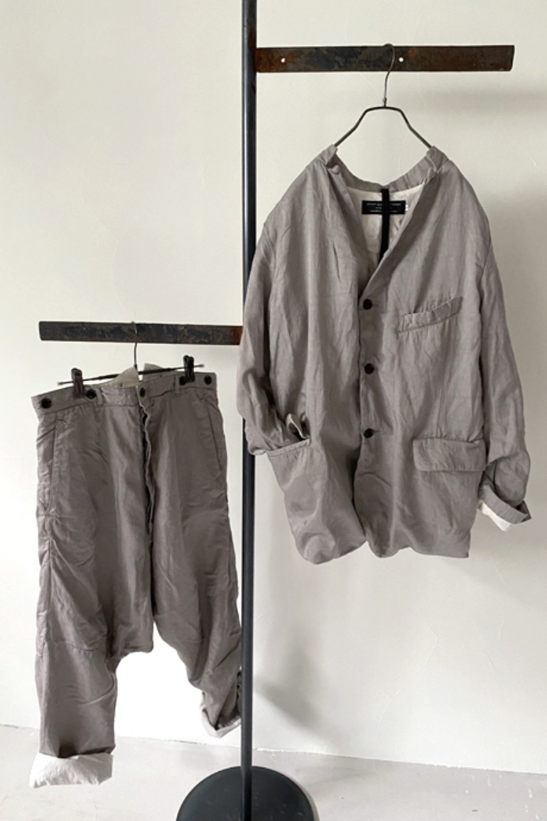Pauvre trousers long (ash gray)